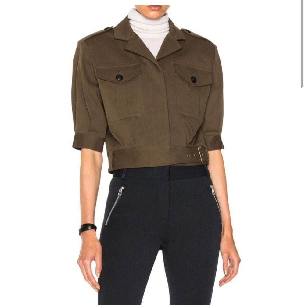 Veronica beard Olivia green jacket size 8